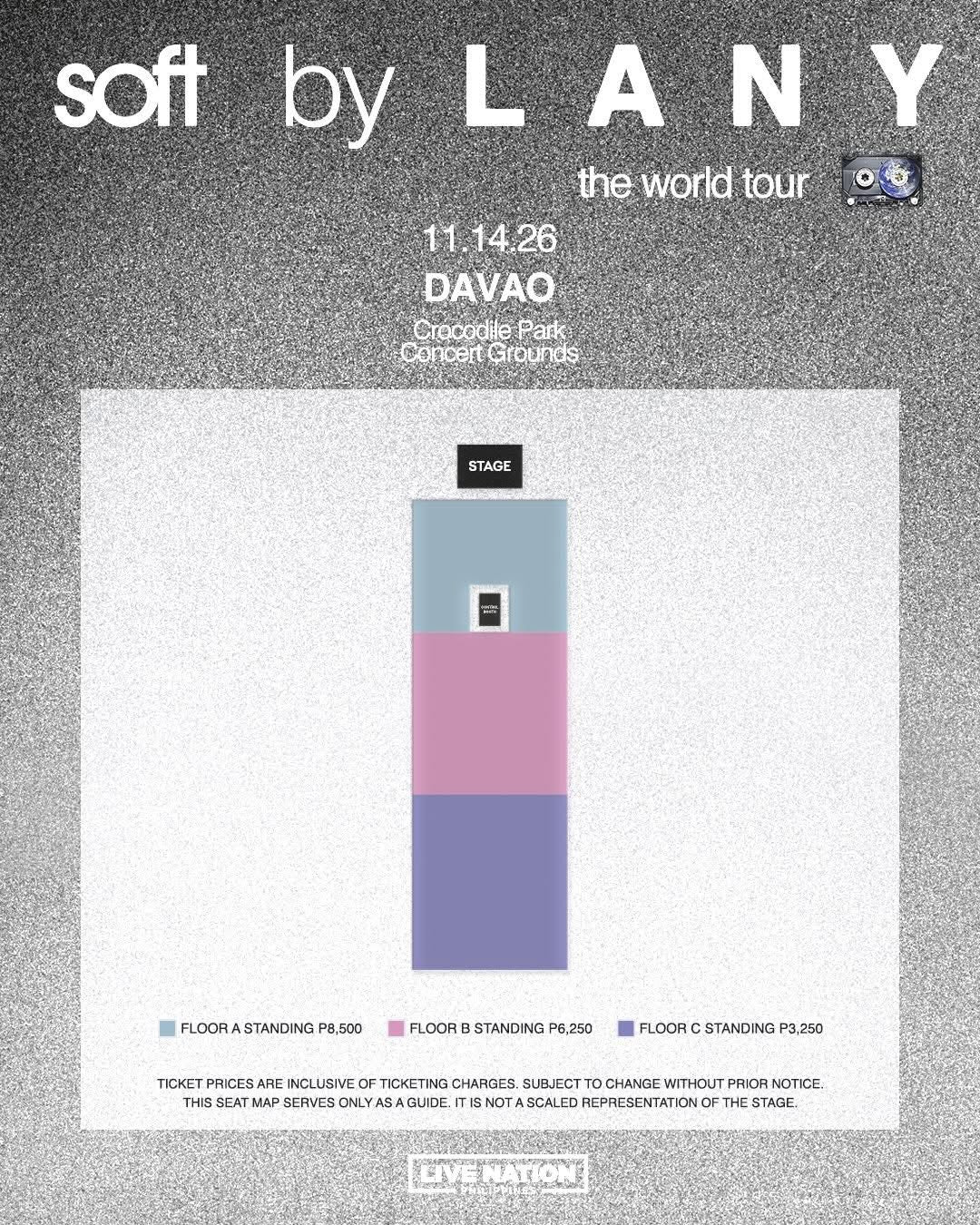 LANY: soft world tour | Davao  Crocodile Park Concert Grounds
