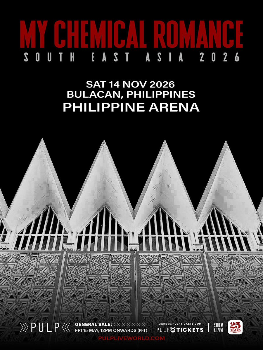 MY CHEMICAL ROMANCE SOUTH EAST ASIA 2026 TOUR IN BULACAN