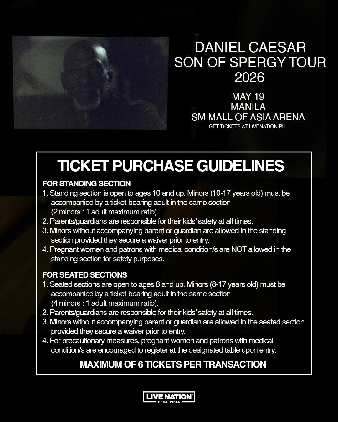 Daniel Caesar: Son of Spergy Tour