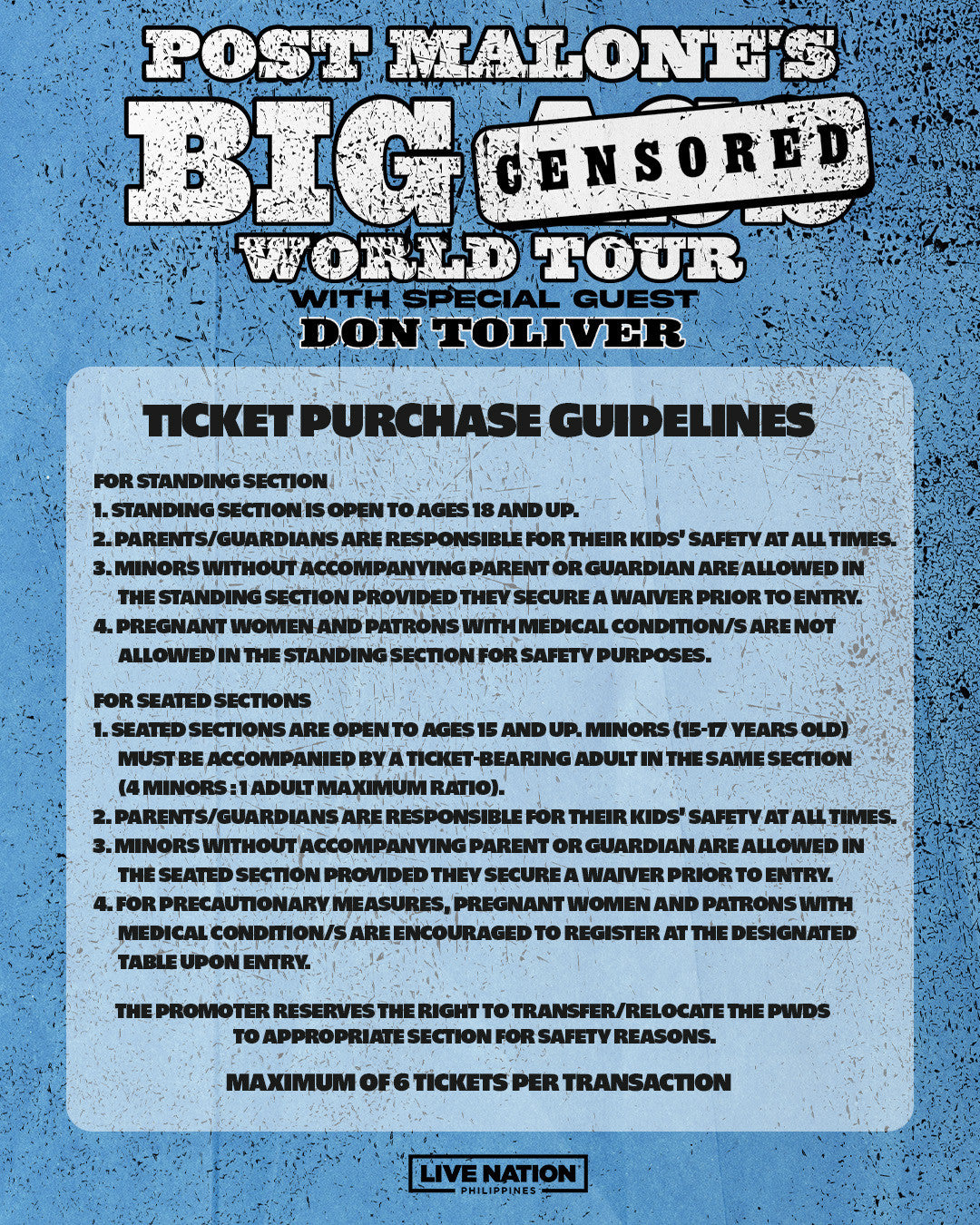 Post Malone Manila Concert Ticket Assistance